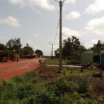 Travaux de déplacement de réseaux HTA BT EP projet réhabilitation route cechi anoumaba m'batto